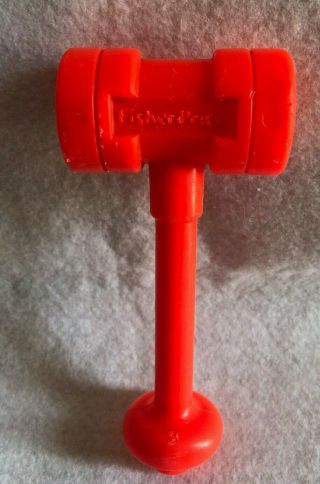 Fisher Price Replacement Red Hammer For Tap N Turn Bench Baby Toddler Toy