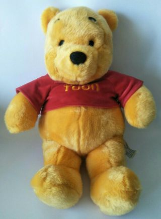 Build A Bear - Winnie The Pooh Bear Soft Plush Toy 45cm 