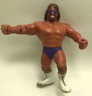 Macho Man Randy Savage Hasbro 4.  5” Wrestling Figure Vintage Wwe