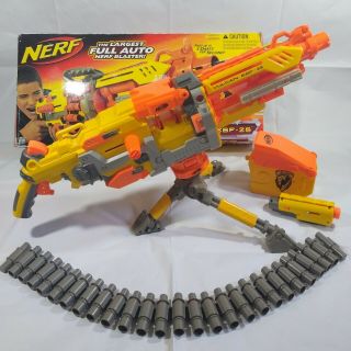 Nerf N - Strike Vulcan Ebf - 25 Dart Gun Blaster (working/for Parts/as - Is)