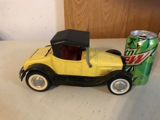 Vintage 1960s Nylint Pressed Steel Ford Model T Roadster With Top