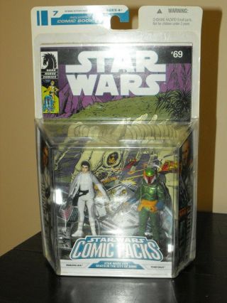 Star Wars Comic Pack - Princess Leia & Tobbi Dala 69 - Nib