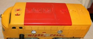 1950 ' s HUGE Remco MIGHTY CASEY DIESEL LOCOMOTIVE Battery - Operated Ride - On Train 6