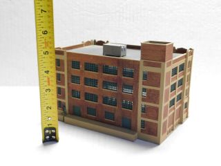 N Scale - Large Industrial Building Structure For Model Train Layout 2