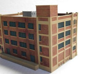 N Scale - Large Industrial Building Structure For Model Train Layout 3