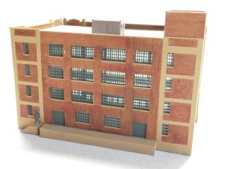 N Scale - Large Industrial Building Structure For Model Train Layout 4
