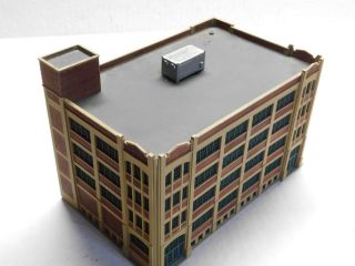 N Scale - Large Industrial Building Structure For Model Train Layout 7
