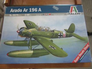 Italeri 1/48 Scale Arado Ar - 196a