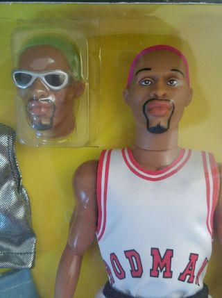 Dennis Rodman Doll Bad as I Wanna Be IN Chicago Bulls 2