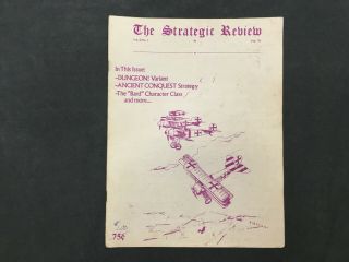 Tsr The Strategic Review 6 Vol.  Ii No.  1 Volume 2 Number 1 1976
