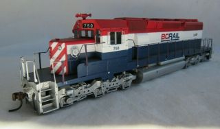 Athearn 95176 Sd40 - 2 W/ 88 " Nose Bc Rail No.  750 - Dc / Dcc Ready