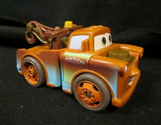 Disney Pixar Cars Shake N Go Talking Moving Mater Tow Truck Fisher Price 2005