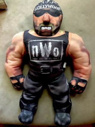 Vintage 1998 Hollywood Hulk Hogan Wrestling Buddy Wcw Nwo Bashin Brawler Plush