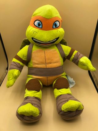 Build A Bear Teenage Mutant Ninja Turtles Michaelangelo Plush Stuffed Toy Tmnt