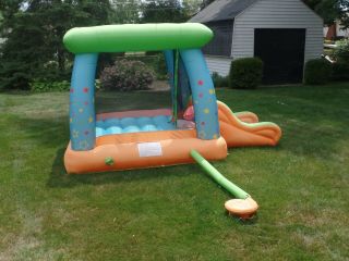 Agame My First Bounce House Jump And Play With Slide Birthday Gift