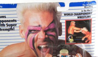 Galoob Toys WCW Sting The Stinger Wrestling pink trunks MOC rare UK Exclusive 3