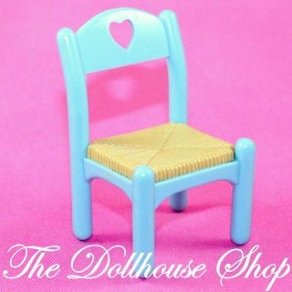 Fisher Price Loving Family Dream Dollhouse Replacement Blue Dining Chair Seat