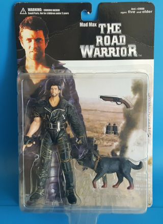 Mad Max The Road Warrior - Mad Max 1 With Dog Action Figure - N2 Toys 2000 -
