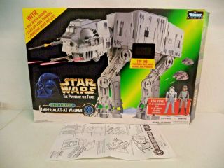 1997 - Kenner - Star Wars Power Of The Force - Imperial At - At Walker - Lqqk