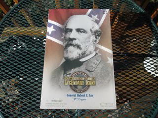 Slideshow Brotherhood Of Arms 12 " General Robert E.  Lee Legendary Icons 2003.