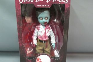 Mezco George A.  Romero ' s Dawn of the Dead Flyboy Zombie Doll NIB 2