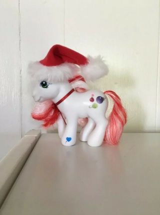 G3 My Little Pony Mistletoe Christmas Santa Vintage Mlp