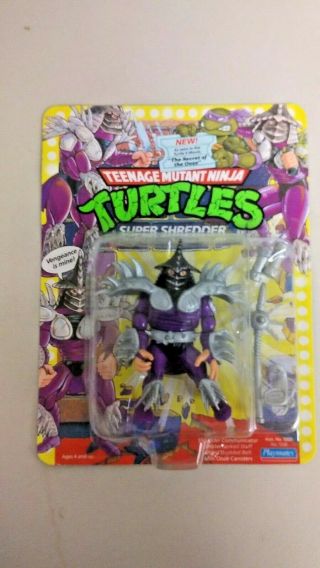 Wy0225 1991 Teenage Mutant Ninja Turtles Shredder Asst.  No.  5000 Stock No