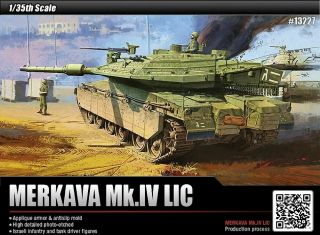Academy 1/35 Idf Merkava Mk.  Iv Lic