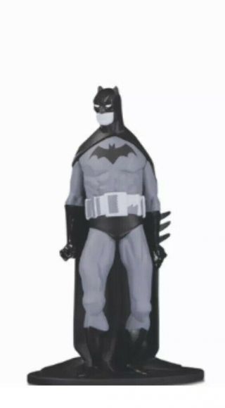 Batman Black And White 3.  75 " Pvc Mini Figure Series 1 Mike Mignola Gotham City