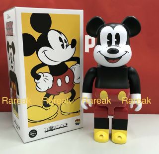 Medicom Be@rbrick 2018 Disney 400 Mickey Mouse Laughing Ver.  Bearbrick 1pc