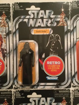 Star Wars Target Exclusive Retro Kenner Action Figures Full Set W/ Box 3