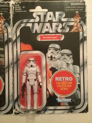 Star Wars Target Exclusive Retro Kenner Action Figures Full Set W/ Box 5