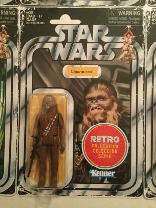 Star Wars Target Exclusive Retro Kenner Action Figures Full Set W/ Box 6