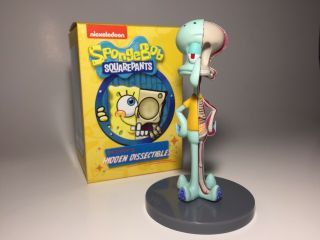 Jason Freeny Nickelodeon 3 " Squidward Hidden Dissectibles Spongebob Xxray Art