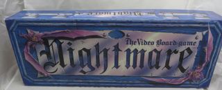 Nightmare Vhs Video Vcr Board Game Chieftain 1991 100 Complete