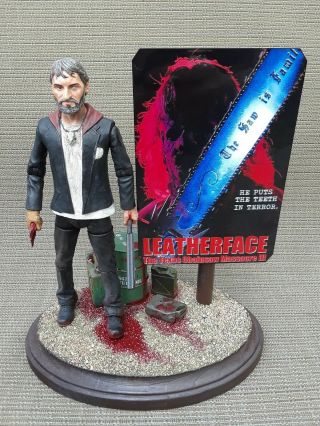 Leatherface Texas Chainsaw Massacre 3 Custom Horror Action Figure Alfredo Sawyer