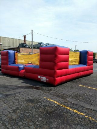 Inflatable 4 Man Joust Commercial Inflatable 6