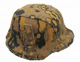 Wwii German Lah Alfred - Helmet W/ Camo Cover - 1:6 Scale Dragon Action Figures