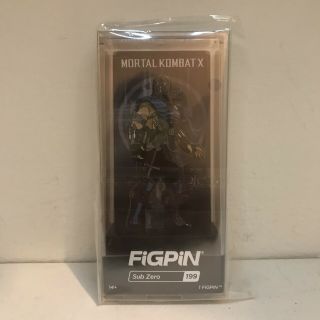 Mortal Kombat X Sub Zero Figpin Limited Edition Of 750