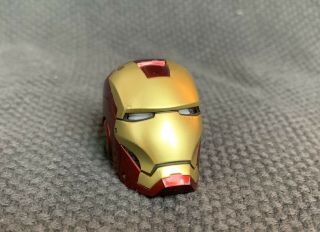 Official Hot Toys Iron Man Mark Vi Helmet With Led Light Features