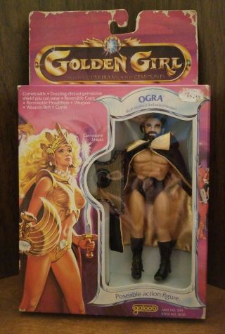 Golden Girl Guardians Of The Gemstones Ogra Figure Galoob 1984