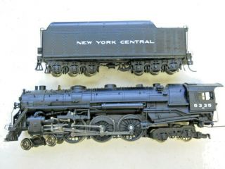 Broadway Limited Ho 4 - 6 - 4 York Central J1e Hudson Steam Locomotive & Tender