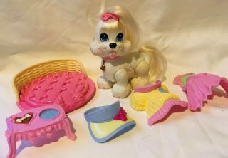 White Snap And Style Puppy Dog Fisher Price