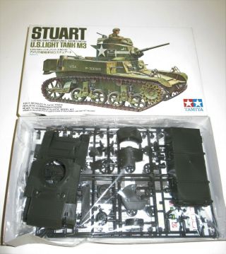 Tamiya 1:35 Stuart Us Light M3 Tank Mm - 42