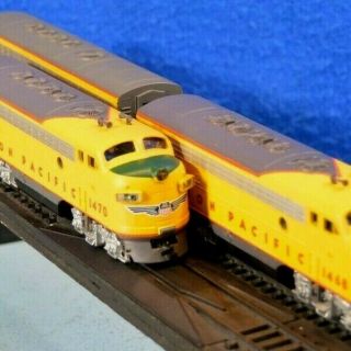 Bachmann Ho Union Pacific F7 A - B - A Set - In Boxes,  Runs Well