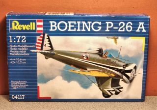 1/72 Revell Boeing P - 26a Peashooter Model Kit 04117 Budget Builder