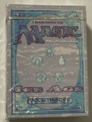 Ice Age Starter Deck Mtg Magic English Factory Fresh From Box