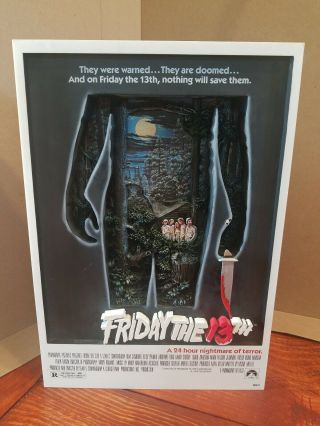Mcfarlane Friday The 13th 3d Movie Poster