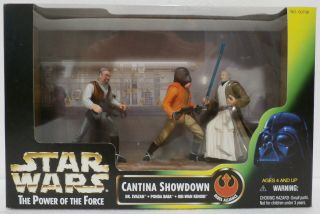 Star Wars Power Of The Force Cantina Showdown (kenner,  1996)