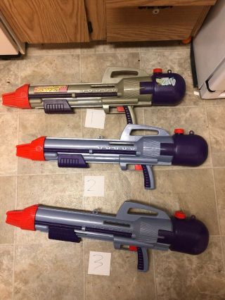 Soaker Cps 2000 X3 2 Work Larami Water Gun Squirt Cannon Toy